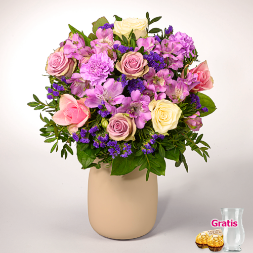 Blumen und Präsente von 123Blumenversand. Angebot "Blumenstrauß Danke" ab 32.99 zzgl. Lieferung.