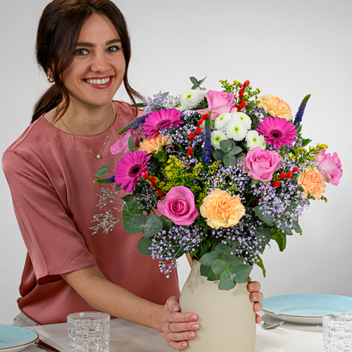 Blumen und Präsente von 123Blumenversand. Angebot "Blumenstrauß Für Mama" ab 44.99 zzgl. Lieferung.