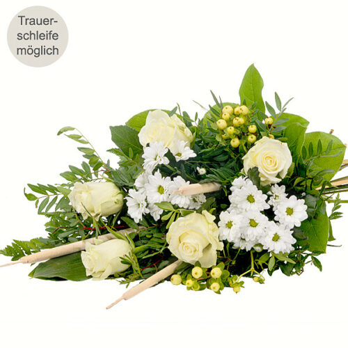 Blumen und Präsente von FloraPrima. Angebot "Liegestrauß in Weiß" ab 32.99 zzgl. Lieferung.