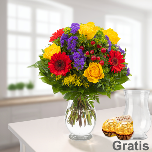 Blumen und Präsente von FloraPrima. Angebot "Blumenstrauß Blütenfee" ab 32.99 zzgl. Lieferung.
